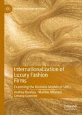 Runfola / Guercini / Milanesi |  Internationalization of Luxury Fashion Firms | Buch |  Sack Fachmedien