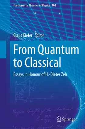 Kiefer | From Quantum to Classical | Buch | 978-3-030-88780-3 | sack.de