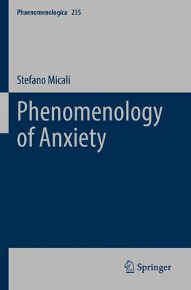 Micali |  Phenomenology of Anxiety | Buch |  Sack Fachmedien