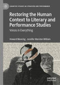 Mancing / Marston William |  Restoring the Human Context to Literary and Performance Studies | eBook | Sack Fachmedien