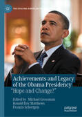 Grossman / Matthews / Schortgen |  Achievements and Legacy of the Obama Presidency | eBook | Sack Fachmedien