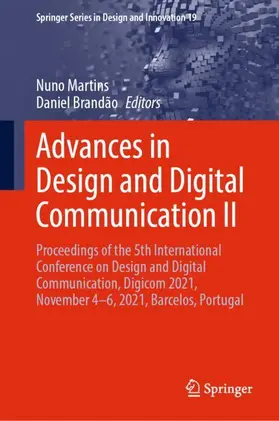 Brandão / Martins |  Advances in Design and Digital Communication II | Buch |  Sack Fachmedien