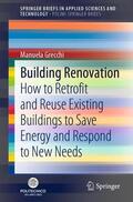 Grecchi |  Building Renovation | Buch |  Sack Fachmedien
