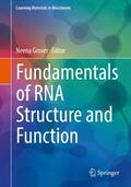 Grover |  Fundamentals of RNA Structure and Function | Buch |  Sack Fachmedien
