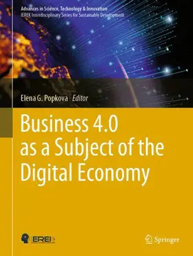 Popkova |  Business 4.0 as a Subject of the Digital Economy | Buch |  Sack Fachmedien