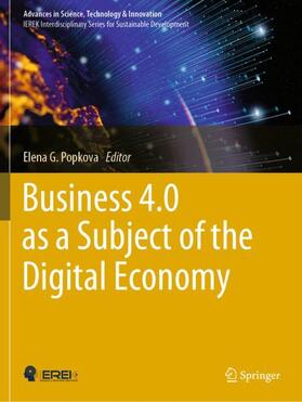 Popkova |  Business 4.0 as a Subject of the Digital Economy | Buch |  Sack Fachmedien