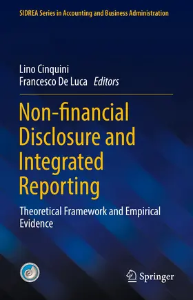 De Luca / Cinquini |  Non-financial Disclosure and Integrated Reporting | Buch |  Sack Fachmedien