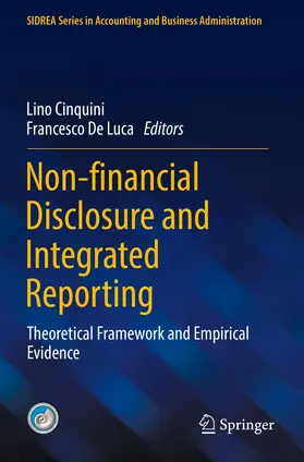 De Luca / Cinquini |  Non-financial Disclosure and Integrated Reporting | Buch |  Sack Fachmedien