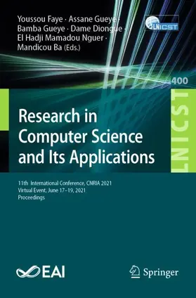 Faye / Gueye / Diongue | Research in Computer Science and Its Applications | Buch | 978-3-030-90555-2 | www.sack.de