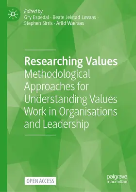 Espedal / Jelstad Løvaas / Sirris |  Researching Values | Buch |  Sack Fachmedien
