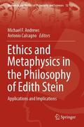 Calcagno / Andrews |  Ethics and Metaphysics in the Philosophy of Edith Stein | Buch |  Sack Fachmedien