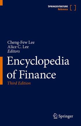 Lee | Encyclopedia of Finance | Buch | 978-3-030-91230-7 | sack.de