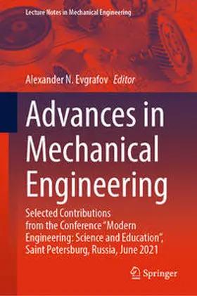 Evgrafov |  Advances in Mechanical Engineering | eBook | Sack Fachmedien