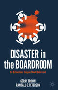 Brown / Peterson |  Disaster in the Boardroom | eBook | Sack Fachmedien