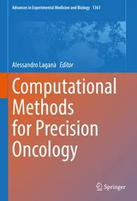 Laganà | Computational Methods for Precision Oncology | E-Book | www.sack.de