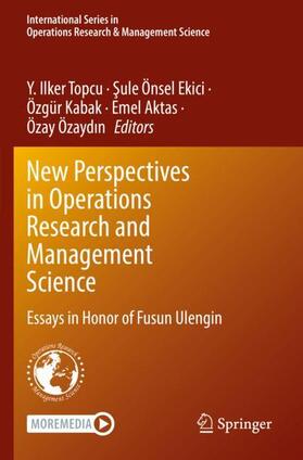 Topcu / Önsel Ekici / Özaydin | New Perspectives in Operations Research and Management Science | Buch | 978-3-030-91853-8 | sack.de