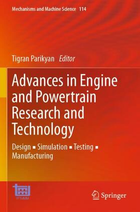Parikyan |  Advances in Engine and Powertrain Research and Technology | Buch |  Sack Fachmedien