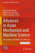 Khang / Ceccarelli / Hoang |  Advances in Asian Mechanism and Machine Science | Buch |  Sack Fachmedien