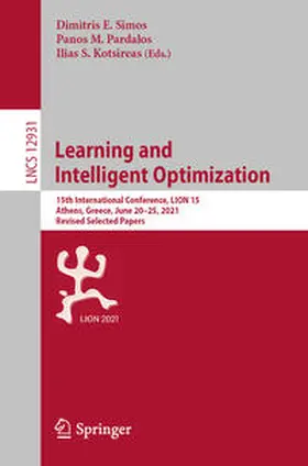 Simos / Pardalos / Kotsireas | Learning and Intelligent Optimization | E-Book | www.sack.de