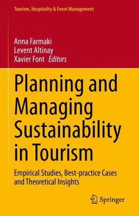 Farmaki / Font / Altinay | Planning and Managing Sustainability in Tourism | Buch | 978-3-030-92207-8 | sack.de