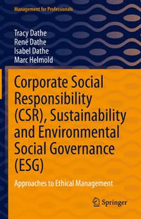 Dathe / Helmold | Corporate Social Responsibility (CSR), Sustainability and Environmental Social Governance (ESG) | E-Book | sack.de