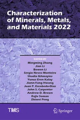 Zhang / Li / Monteiro |  Characterization of Minerals, Metals, and Materials 2022 | eBook | Sack Fachmedien