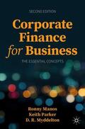 Manos / Myddelton / Parker |  Corporate Finance for Business | Buch |  Sack Fachmedien