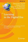Powell / Reke / Alfnes |  Learning in the Digital Era | Buch |  Sack Fachmedien
