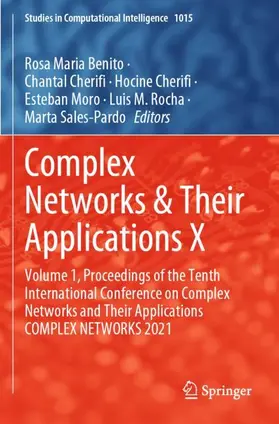 Benito / Cherifi / Sales-Pardo |  Complex Networks & Their Applications X | Buch |  Sack Fachmedien