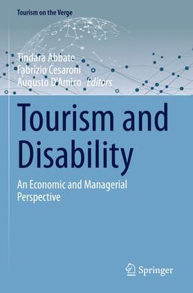 Abbate / D'Amico / Cesaroni | Tourism and Disability | Buch | 978-3-030-93614-3 | sack.de