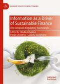 Linciano / Guagliano / Soccorso |  Information as a Driver of Sustainable Finance | Buch |  Sack Fachmedien