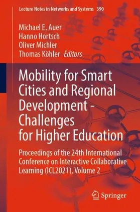 Auer / Köhler / Hortsch |  Mobility for Smart Cities and Regional Development - Challenges for Higher Education | Buch |  Sack Fachmedien