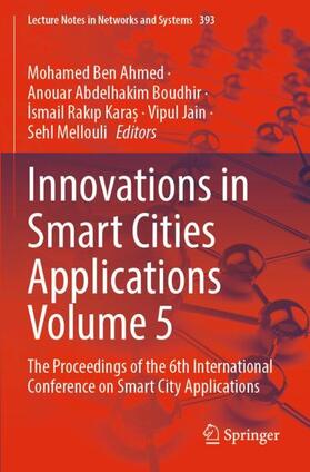 Ben Ahmed / Boudhir / Mellouli |  Innovations in Smart Cities Applications Volume 5 | Buch |  Sack Fachmedien