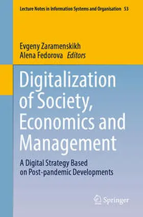 Zaramenskikh / Fedorova |  Digitalization of Society, Economics and Management | eBook | Sack Fachmedien