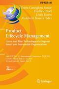Canciglieri Junior / Bouras / Noël |  Product Lifecycle Management. Green and Blue Technologies to Support Smart and Sustainable Organizations | Buch |  Sack Fachmedien