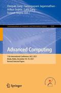 Garg / Jagannathan / Gupta |  Advanced Computing | Buch |  Sack Fachmedien