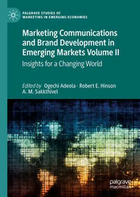 Adeola / E. Hinson / Sakkthivel | Marketing Communications and Brand Development in Emerging Markets Volume II | E-Book | sack.de