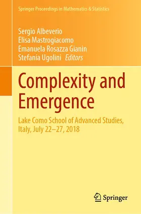 Albeverio / Mastrogiacomo / Rosazza Gianin |  Complexity and Emergence | eBook | Sack Fachmedien