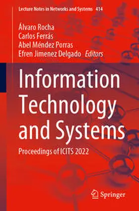 Rocha / Ferrás / Méndez Porras | Information Technology and Systems | E-Book | sack.de