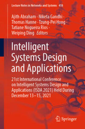 Abraham / Gandhi / Hanne | Intelligent Systems Design and Applications | E-Book | sack.de