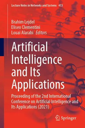 Lejdel / Clementini / Alarabi |  Artificial Intelligence and Its Applications | Buch |  Sack Fachmedien