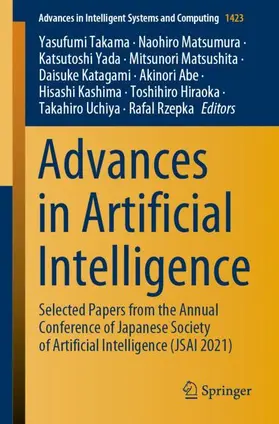 Takama / Katagami / Matsumura |  Advances in Artificial Intelligence | Buch |  Sack Fachmedien