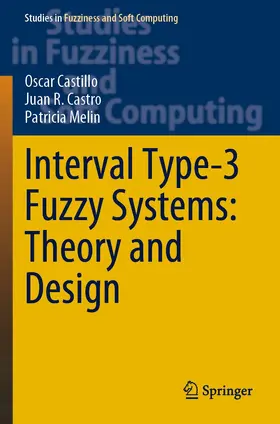 Castillo / Castro / Melin |  Interval Type-3 Fuzzy Systems: Theory and Design | Buch |  Sack Fachmedien