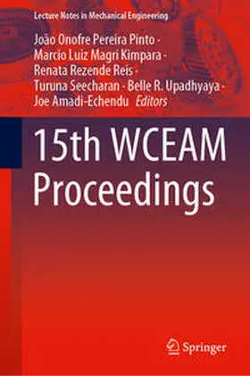Pinto / Kimpara / Reis | 15th WCEAM Proceedings | E-Book | sack.de