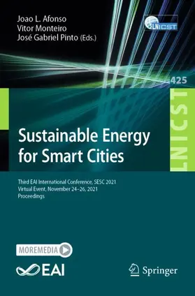 Afonso / Pinto / Monteiro |  Sustainable Energy for Smart Cities | Buch |  Sack Fachmedien