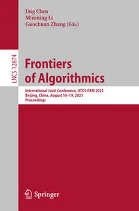 Chen / Li / Zhang |  Frontiers of Algorithmics | eBook | Sack Fachmedien