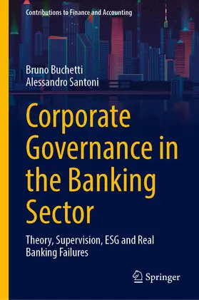 Santoni / Buchetti |  Corporate Governance in the Banking Sector | Buch |  Sack Fachmedien