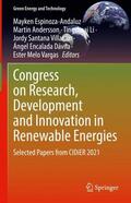 Espinoza-Andaluz / Andersson / Melo Vargas |  Congress on Research, Development and Innovation in Renewable Energies | Buch |  Sack Fachmedien