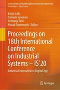 Lalic / Simeunovic / Gracanin |  Proceedings on 18th International Conference on Industrial Systems ¿ IS¿20 | Buch |  Sack Fachmedien