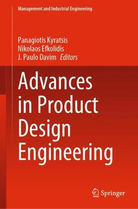 Kyratsis / Davim / Efkolidis |  Advances in Product Design Engineering | Buch |  Sack Fachmedien